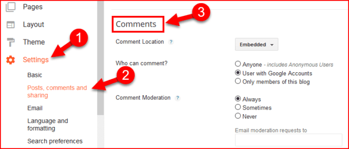Stop Spam Comment On Blogger