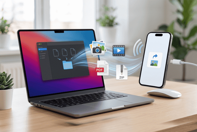 Transfer Photos From iPhone To MacBook